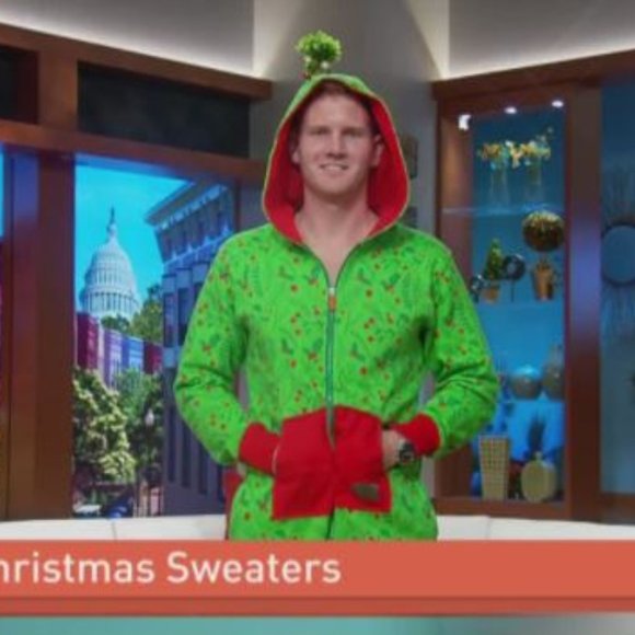 Tipsy Elves Christmas Onesie Pajamas Jumpsuit MED - Picture 2 of 4